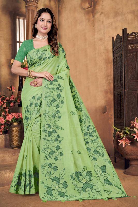 Tulsi WEC-1001 cotton Saree wholesale online